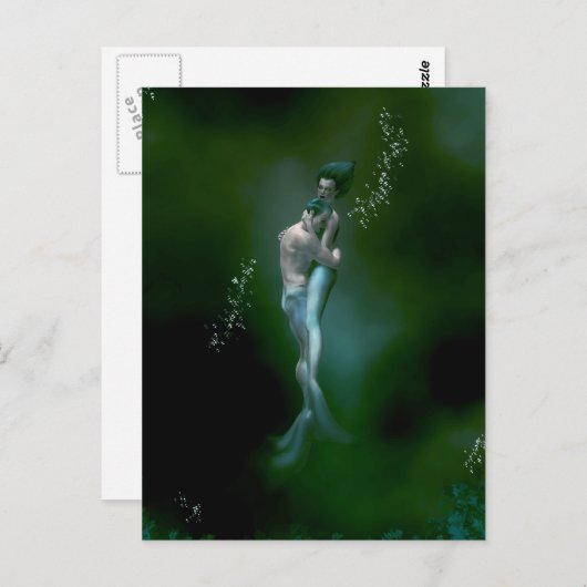 人魚の愛 ポストカード (正面/裏面)