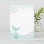 人魚の感謝カード 招待状 (スタンド正面)