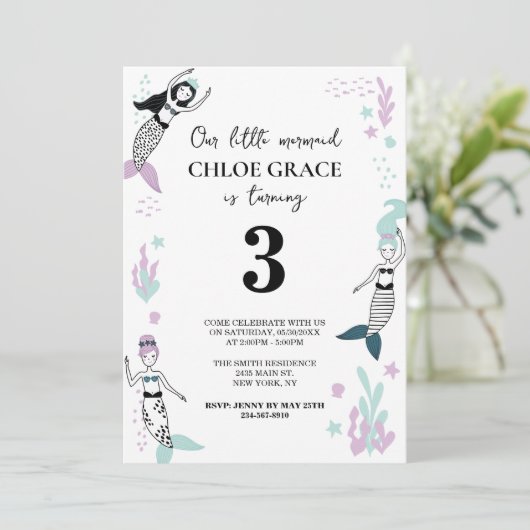 人魚の招待状 招待状 (スタンド正面)