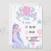 人魚の招待状 招待状 (正面)