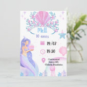 人魚の招待状 招待状 (スタンド正面)