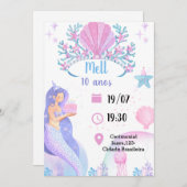 人魚の招待状 招待状 (正面/裏面)