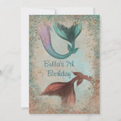 人魚の招待状 招待状 (裏面)