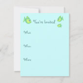 人魚の招待状 招待状 (裏面)