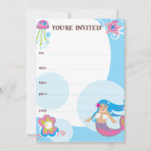 人魚の招待 招待状 (正面)