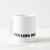 人魚の方がマグだ コーヒーマグカップ (正面左)