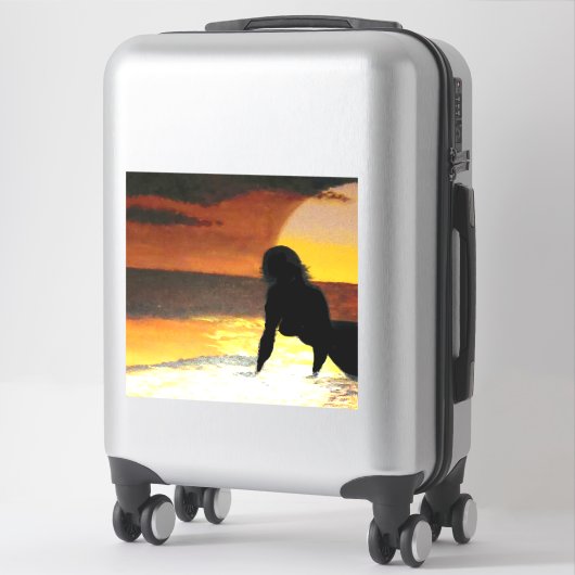 人魚の日没#1 シール (スーツケース)