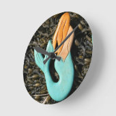 人魚の時計 ラウンド壁時計 (傾斜)