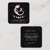 人魚の月の星 スクエア名刺 (正面/裏面)