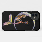 人魚の月 ファンタジーアート Case-Mate iPhoneケース (裏面(横))