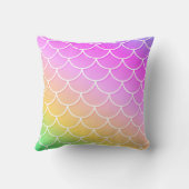 人魚の枕、かわいい枕、クッション クッション (裏面)