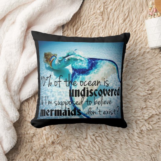 人魚の枕 クッション (ブランケット)