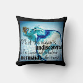 人魚の枕 クッション (正面)