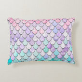 人魚の枕、クッション、装飾用クッション アクセントクッション (正面)