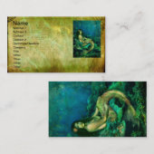 人魚の椅子 名刺 (正面/裏面)