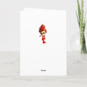 人魚の死の日 カード (裏面)