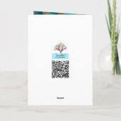 人魚の母の日の美しいメッセージ シーズンカード (裏面)