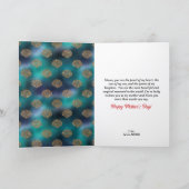 人魚の母の日美しいメッセージ シーズンカード (内部)