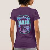 人魚の毛が気にない Tシャツ (裏面)