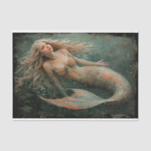 人魚の油絵ティッシュペーパー 薄葉紙