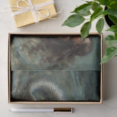 人魚の油絵ティッシュペーパー 薄葉紙 (ギフト)