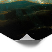 人魚の油絵 ポスター (角)