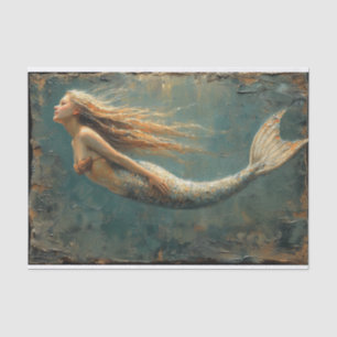 人魚の油絵 薄葉紙