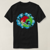 人魚の泡 Tシャツ (デザイン正面)