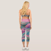 人魚の波 カプリレギンス (裏面)