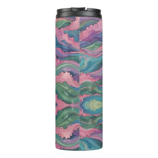 人魚の波 タンブラー (裏面)