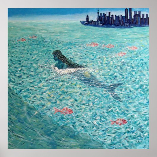 人魚の流れに逆らって ポスター (正面)