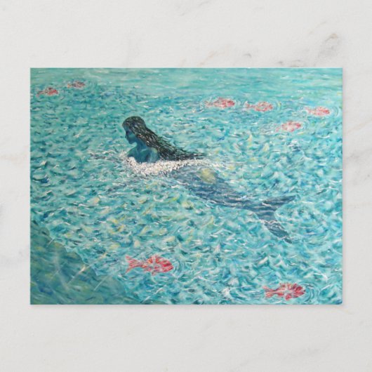 人魚の流れに逆らって ポストカード (正面)