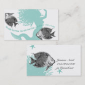 人魚の流れ 名刺 (正面/裏面)