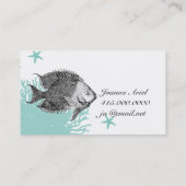 人魚の流れ 名刺 (裏面)