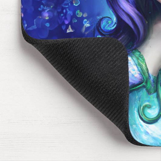 人魚の海の女神ニンフ・サイレン水中アート マウスパッド (コーナー)