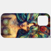 人魚の海の女神ニンフ・サイレン水中アート Case-Mate iPhoneケース (裏面 (横))
