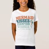 人魚の海の少女の誕生日 Tシャツ (正面)