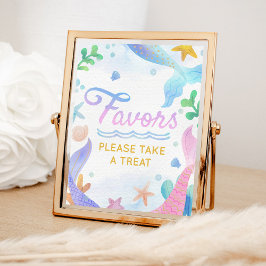 人魚の海の誕生日パーティーの景品 ポスター