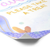 人魚の海の誕生日パーティーの景品 ポスター (角)