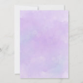 人魚の海中誕生日パーティー 招待状 (裏面)