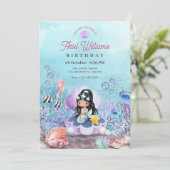 人魚の海底の誕生日 招待状 (スタンド正面)