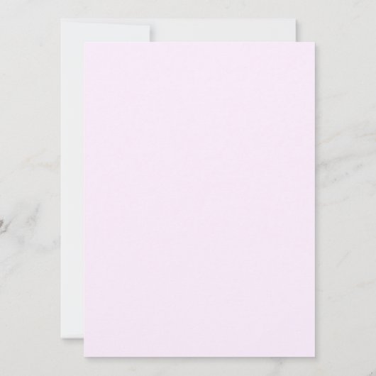 人魚の海底誕生日パーティー招待状 (裏面)