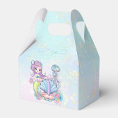 人魚の海生活 |誕生日パーティカスタムー(年齢あり) フェイバーボックス (正面サイド)