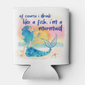 人魚の海 |ドリンクLike Fish Tropicalビーチ 缶クーラー (裏面)