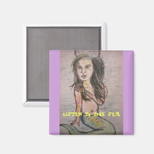 人魚の海 マグネット (正面/裏面)