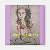 人魚の海 マグネット (正面)