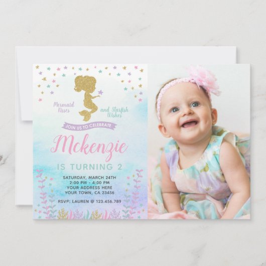 人魚の海、マジカル 招待状 (正面)