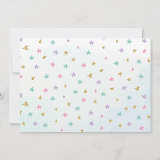 人魚の海、マジカル 招待状 (裏面)