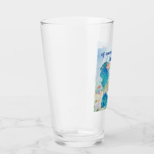 人魚の海 |熱帯魚のようなドリンク海 タンブラーグラス (右)