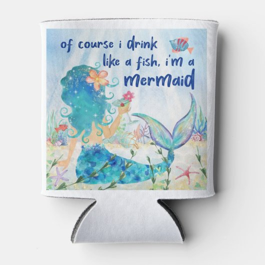 人魚の海 | Drink Like Fish海 缶クーラー (正面)